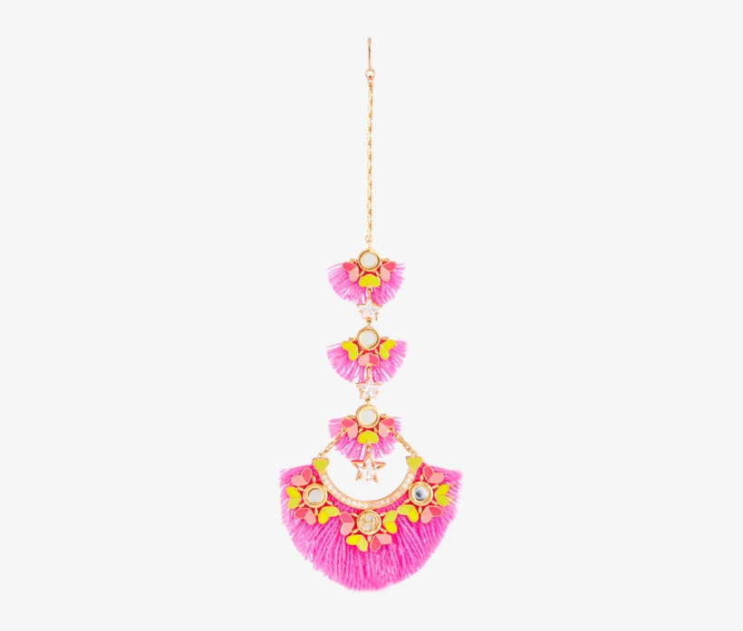 Flower & Faith Maang - Jewellery, transparent png download