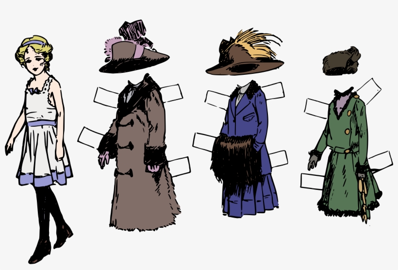 This Free Icons Png Design Of Paper Doll, transparent png download