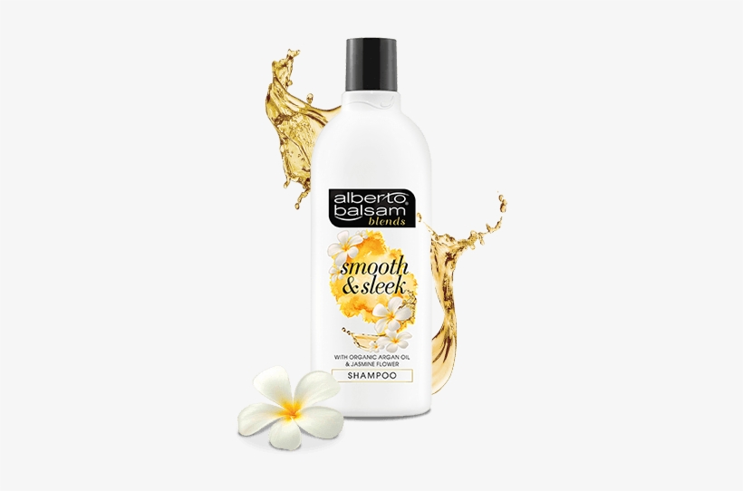 Shoo With Organic Argan Oil Jasmine Flower Scent - Alberto Balsam Blends Shampoo, transparent png download