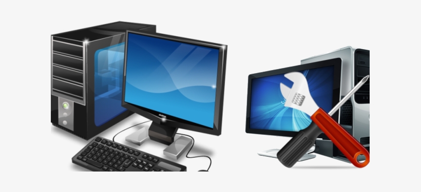 Building Your Own Desktop Computer - Desktop Computer And Png, transparent png download