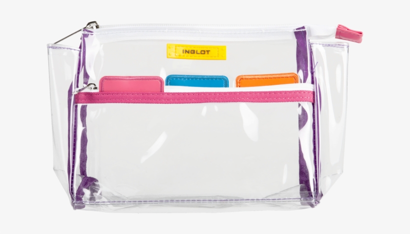 Transparent Cosmetic Bag Colour - Inglot Cosmetic Bag, transparent png download