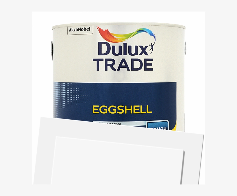 Eggshell Colour - Dulux Vinyl Matt White, transparent png download