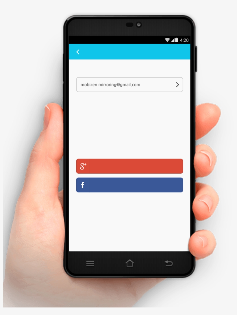 Sign Up - Android, transparent png download