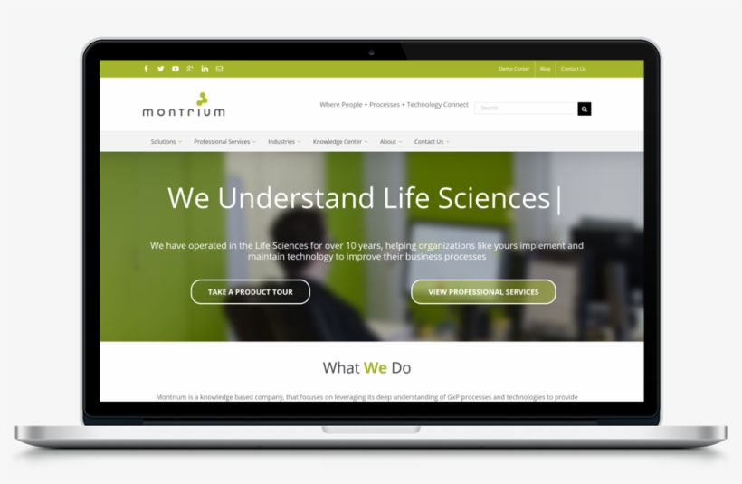 Montrium New Website - Introduce New Website, transparent png download
