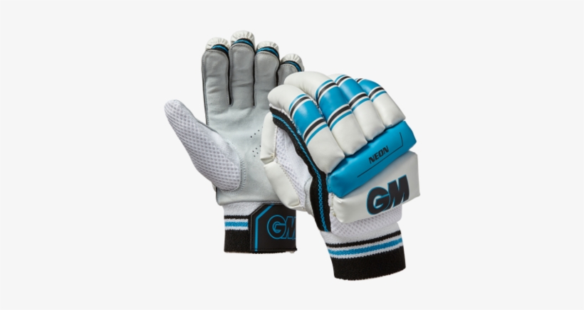 Men's Neon Gm Cricket Batting Gloves - Cricket Glove Png, transparent png download