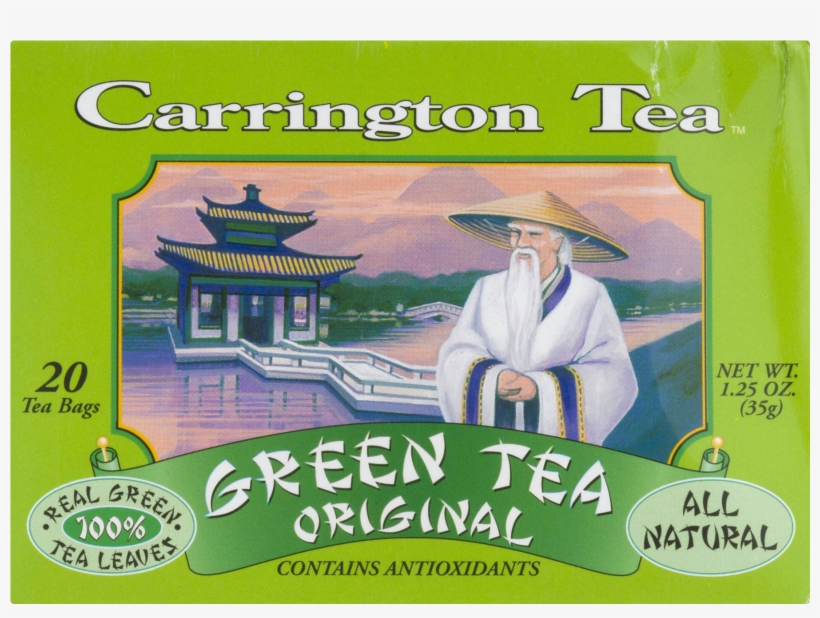 Carrington Farms Green Tea Original - Carrington Tea, transparent png download