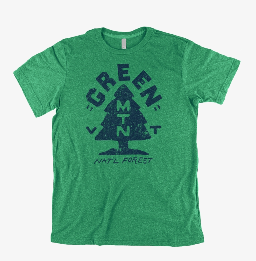 Green Mountain Nat'l Forest Tee - Lou Holtz T Shirt, transparent png download