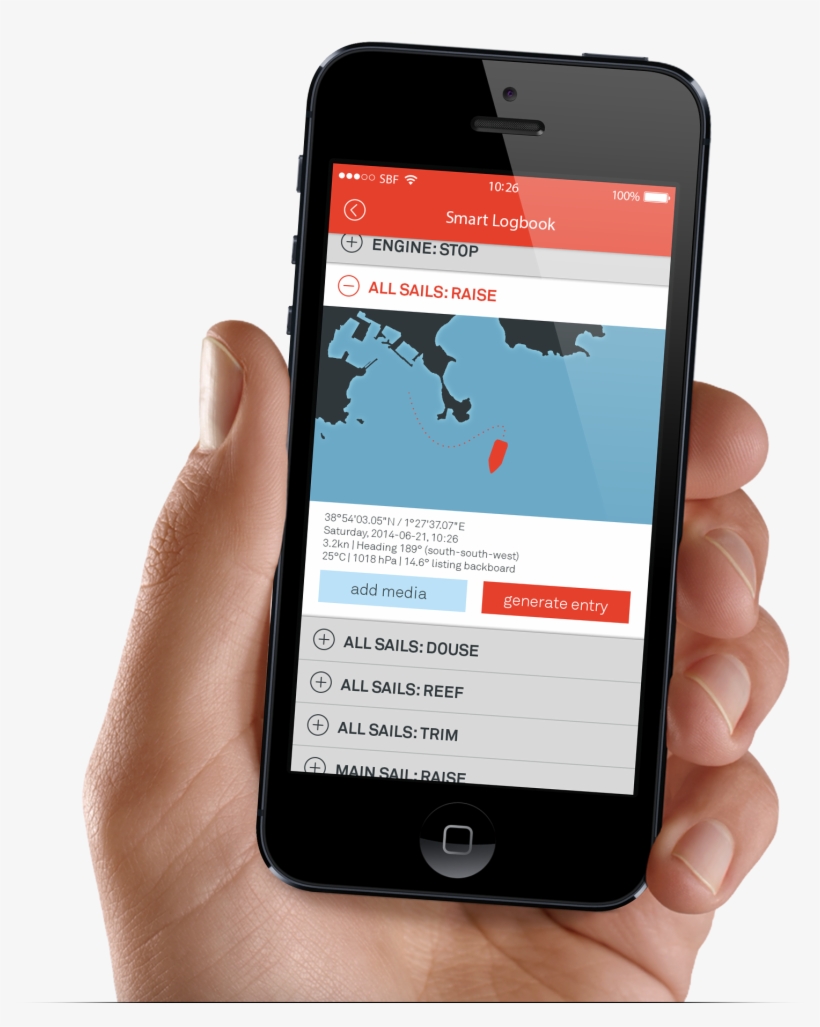Apps Screener With Phone And Hand - Text Message On Phone, transparent png download