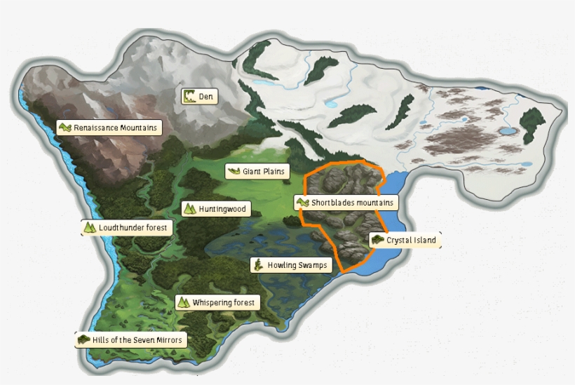 Shortblades Mountains - Wiki, transparent png download