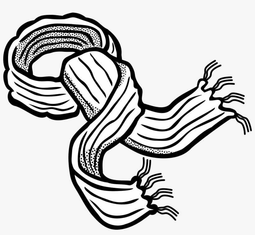 Png Stickpng - Clipart Scarf, transparent png download