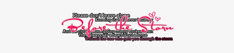Png Text Effects Photoscape Facebook Before The Storm - Text For Girl Png, transparent png download