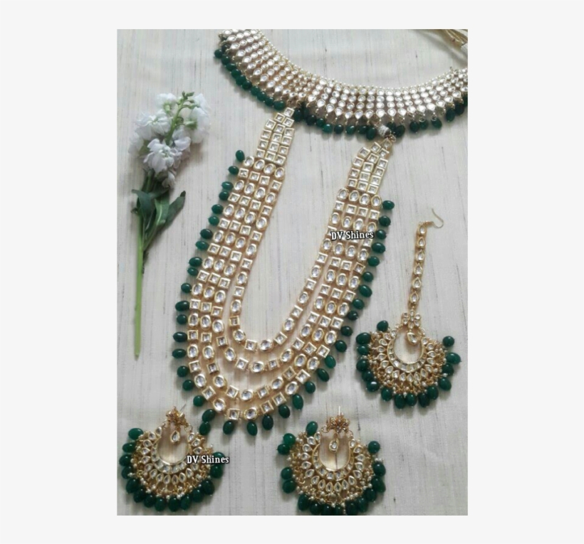 High Quality Kundan Necklace, Kundan Jewelry,kundan - Kundan, transparent png download