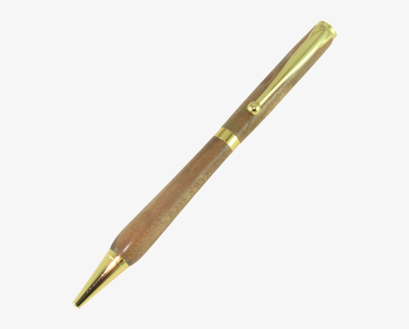 Slimline Pen Builder - Gold Pen Clipart, transparent png download