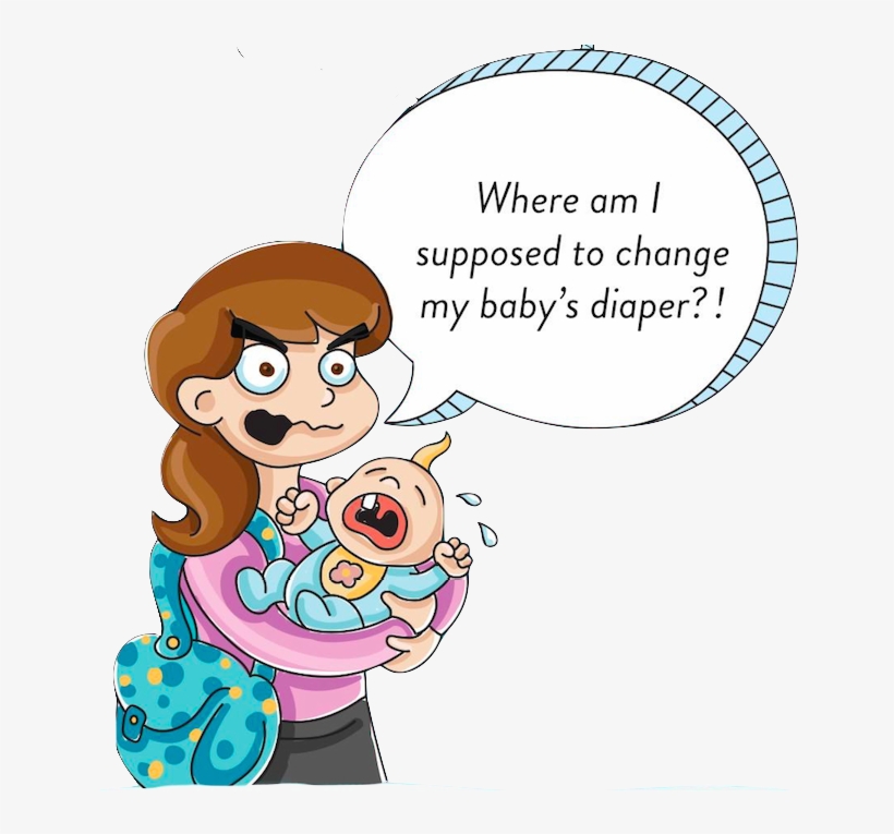 A - Baby Needs A Diaper Change, transparent png download