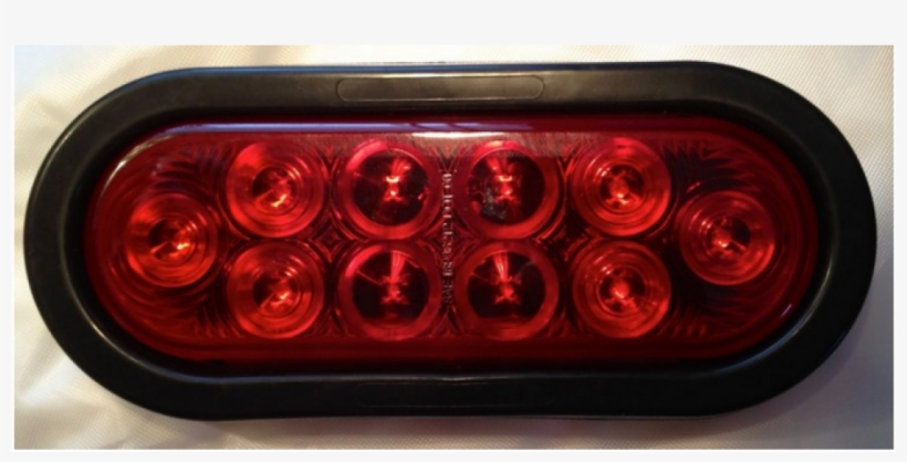 Red Led Brake Light , Rubber Gasket & Wire Pigtail - Light-emitting Diode, transparent png download