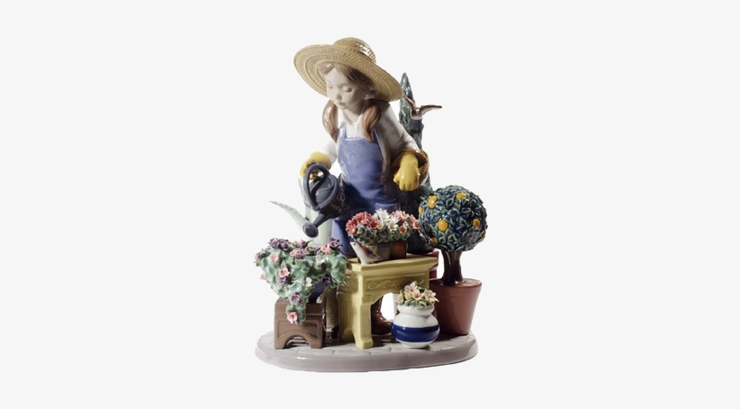 Lladro In My Garden, transparent png download
