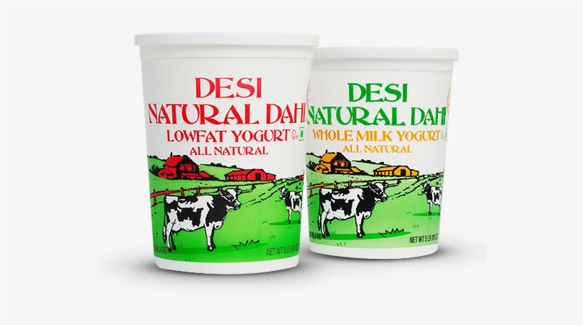 Desi Natural Dahi Yogurt - Desi Natural Whole Milk Yogurt, 2 Lb, transparent png download
