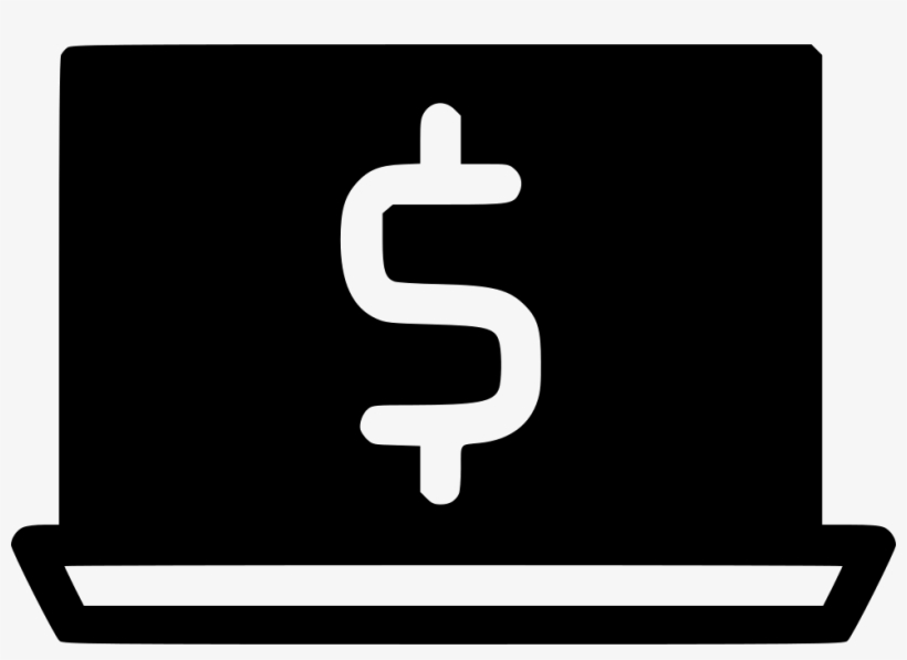 Make Money Laptop - Icon, transparent png download