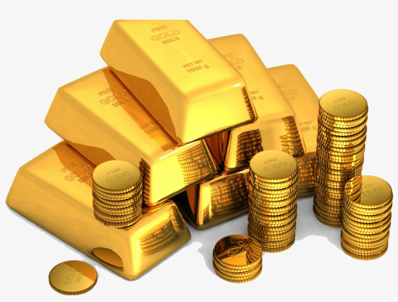 Gold Hd Png Transpa Images Pluspng - Transparent Background Gold Coins, transparent png download