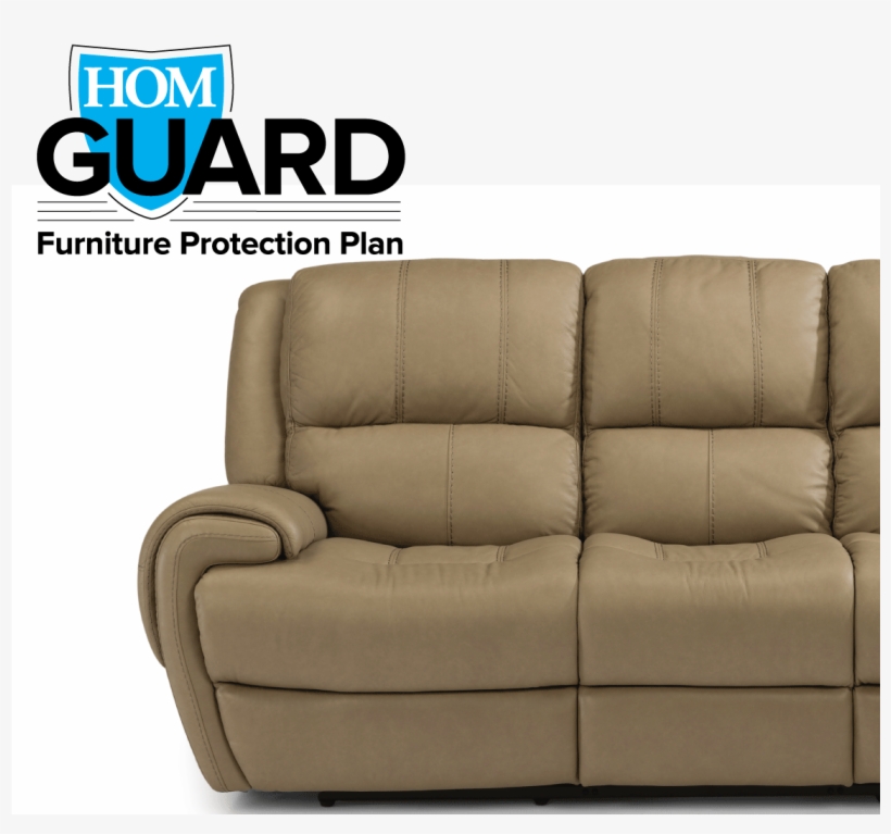 Hom Guard For Leather - Metro Leather Power Recline Lay Flat Sofa | 91" To, transparent png download