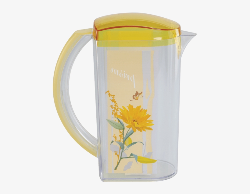 Prism Jug - 4 Kinds Of Flowers, transparent png download