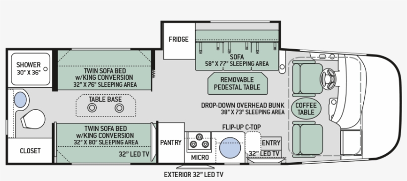 Sofa Plan Png, transparent png download