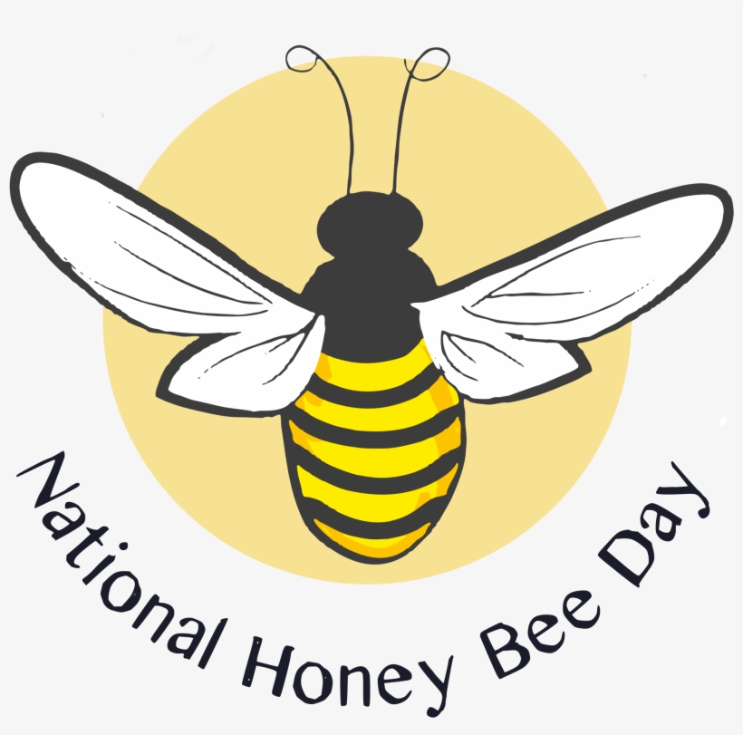 Celebrate The Incredible Honey Bee - National Honey Bee Day 2017, transparent png download