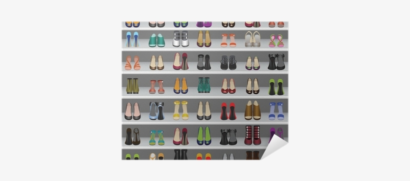 Prateleiras Para Loja Sapatos, transparent png download
