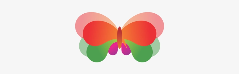 Download File Type - Butterfly 3d Logo Free, transparent png download