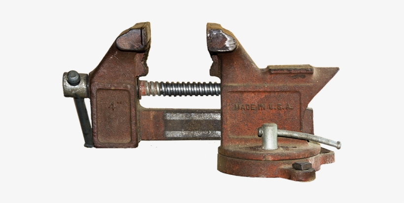 Vice Cutout Tool Workshop Workbench Bench - Vice Png, transparent png download