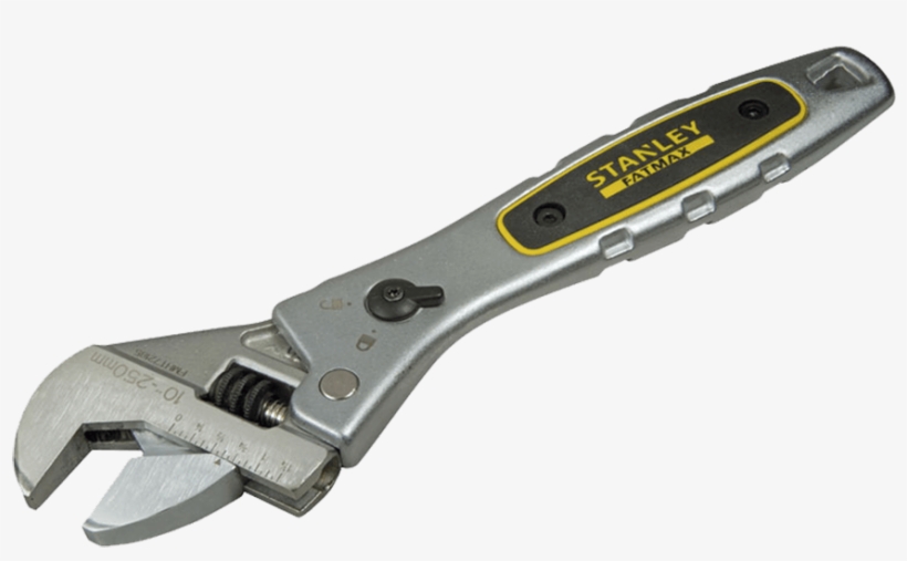 Stanley Fmht0-72184 Fatmax Ratcheting Adjustable Wrench, transparent png download