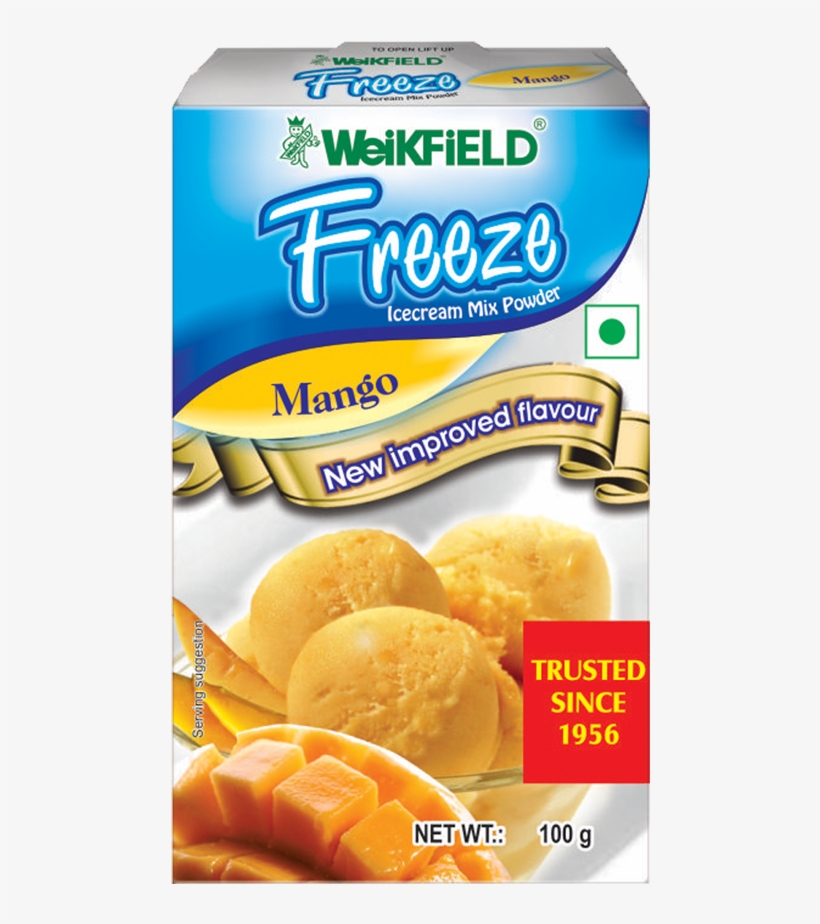 Weikfield Freeze Icecream Mixpowder Kesar Pista Flavour, transparent png download
