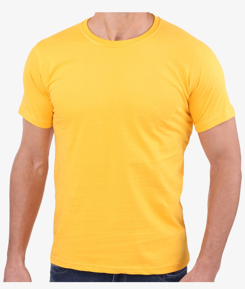 Men Mango Yellow Shirt Product Customization Png Mango - Playeras Gildan, transparent png download