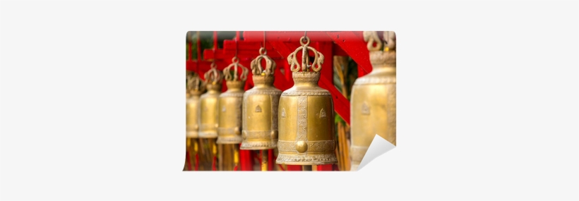 Bells In A Buddhist Temple Of Thailand Wall Mural • - Buddhist Temple, transparent png download