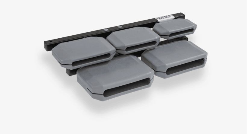 Latin Percussion Lp617 Double Sambago Bell With Bracket, transparent png download