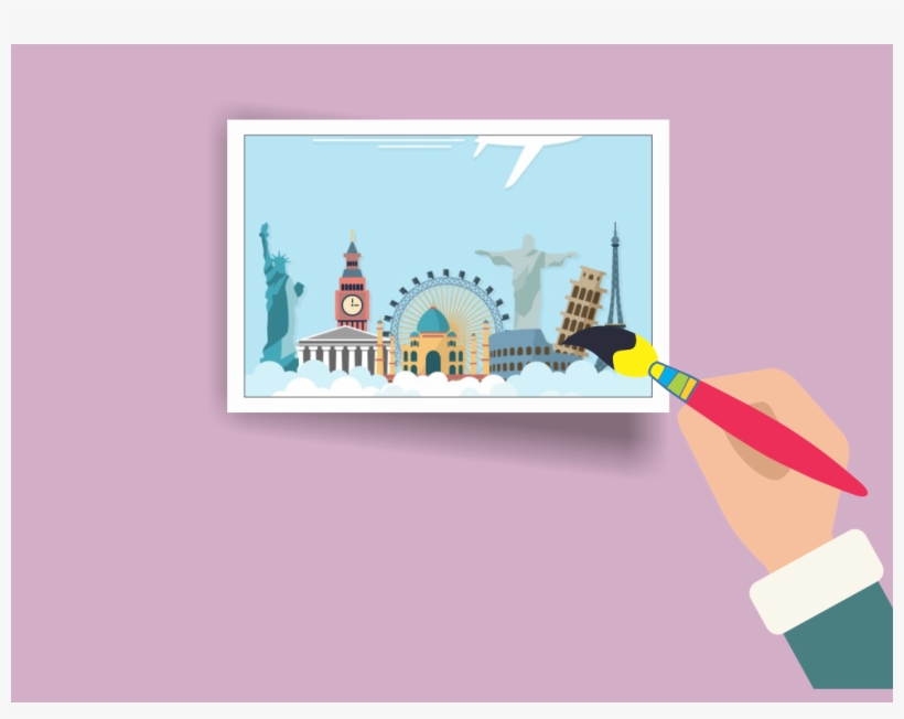 Book4ad - Roam Around The World, transparent png download