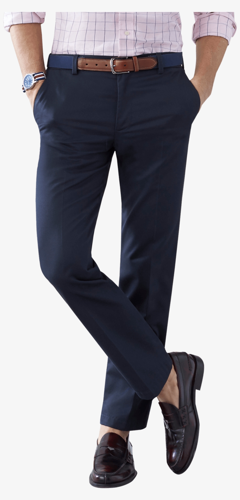 Slim - Mens Chinos 12 Inch Leg Opening, transparent png download