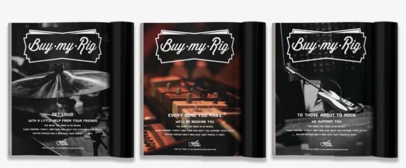 Guiter Center Buy My Rig Print - Advertising, transparent png download