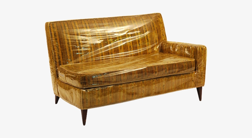 Plastic Furniture On Couch - Everybody Loves Raymond Sofa, transparent png download