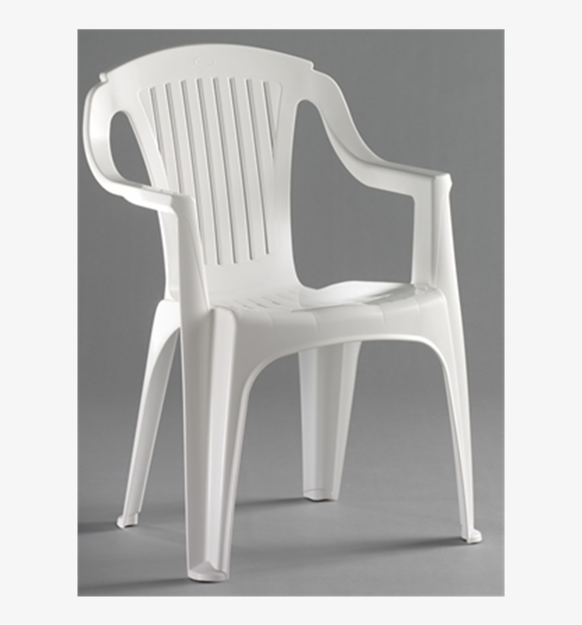 Marquee Rimini Low Back White Resin Chair, transparent png download