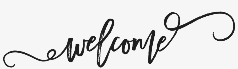 Married - Welcome To Our Wedding Black White, transparent png download