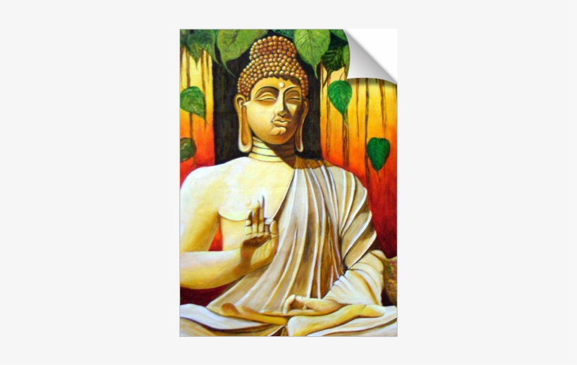 Buddha The Enlightened One - Gautam Budha All Painting, transparent png download