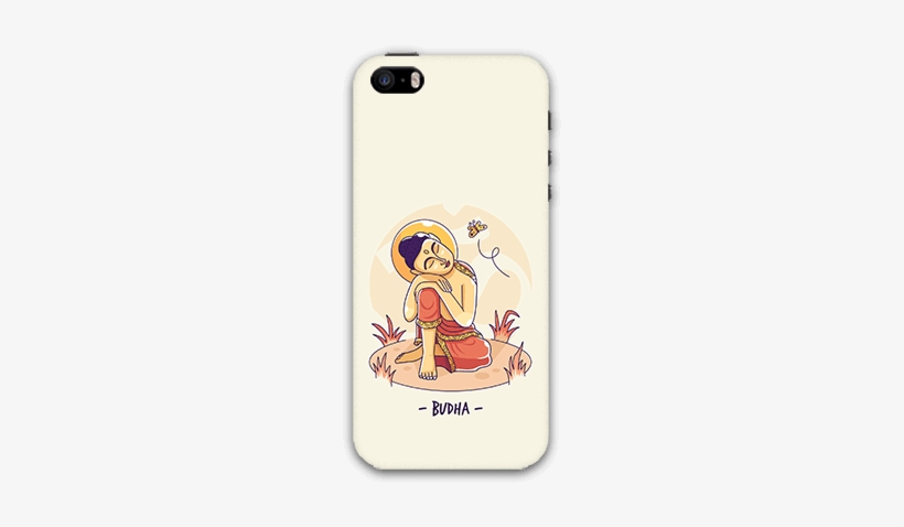 Lord Buddha Iphone 5s Mobile Back Case - Smartphone, transparent png download