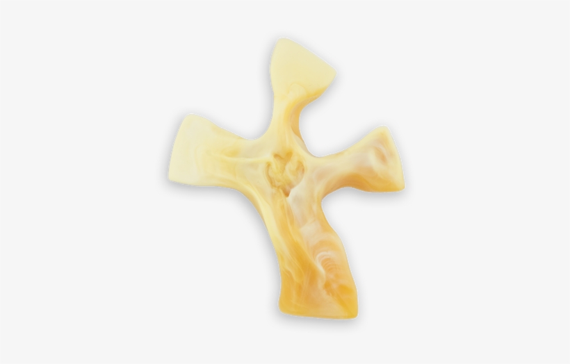 White Agate Clinging Cross © - The Wonderful Clinging Cross Handheld Comfortable Cross, transparent png download