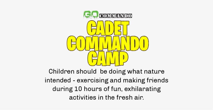 Cadet Camp Text - Portable Network Graphics, transparent png download