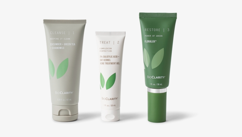 Clearer Skin In As Little As Two Weeks - Bio Clarity 3 Step, transparent png download