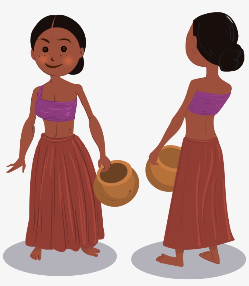 Friday, September 14, - Village Girl Clipart, transparent png download