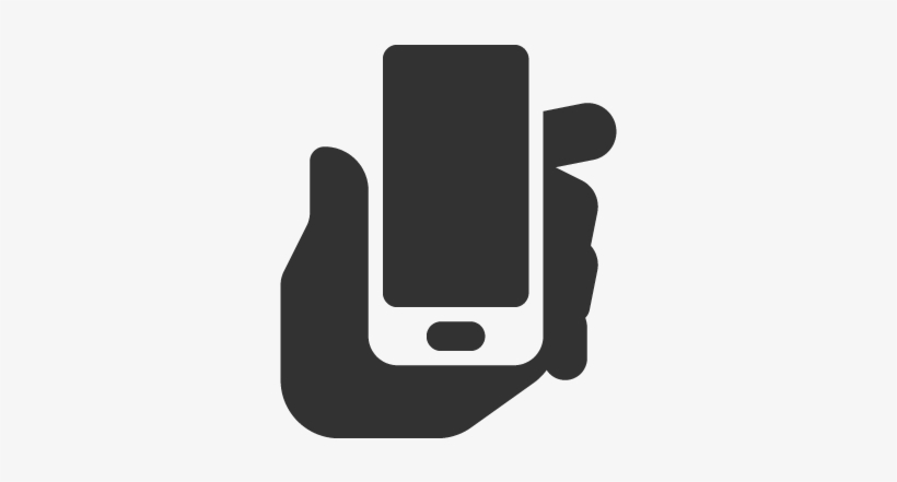 One Color - Mobile In Hand Logo, transparent png download