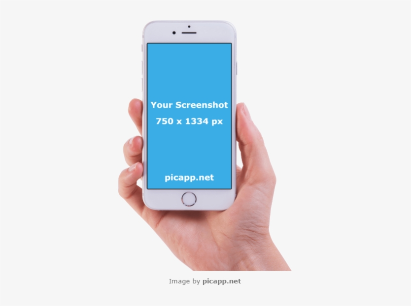 Use This Amazing Iphone In Hand To Present Your Latest - Mobile App, transparent png download