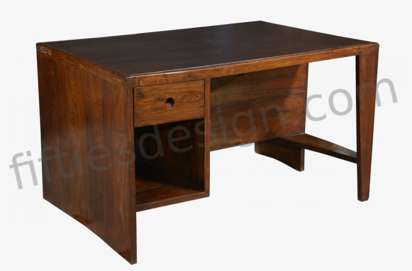 Pierre Jeanneret Office Table - Table, transparent png download